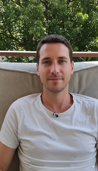 Professional model photo for AI product marketing photography